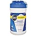 Sani Professional P43572EA Hands Instant Sanitizing Wipes w/Polypropylene, 5 x 6 White, 150/Canister