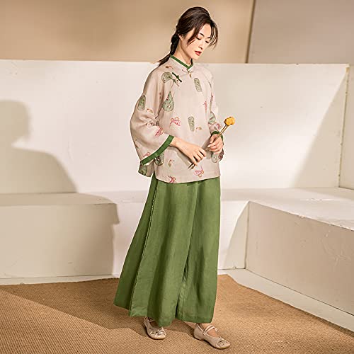 KSUA Traje feminino de tai chi chinês tradicional artes marciais tai chi uniforme kung fu com estamp