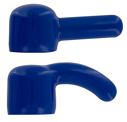 HITACHI HV250R Massager Magic Wand Violet Purple Curved and Straight Combo Attachment