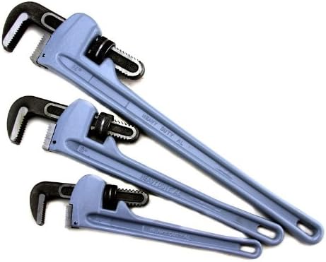 Voyager Tools 3PC Aluminum Pipe Wrench Set