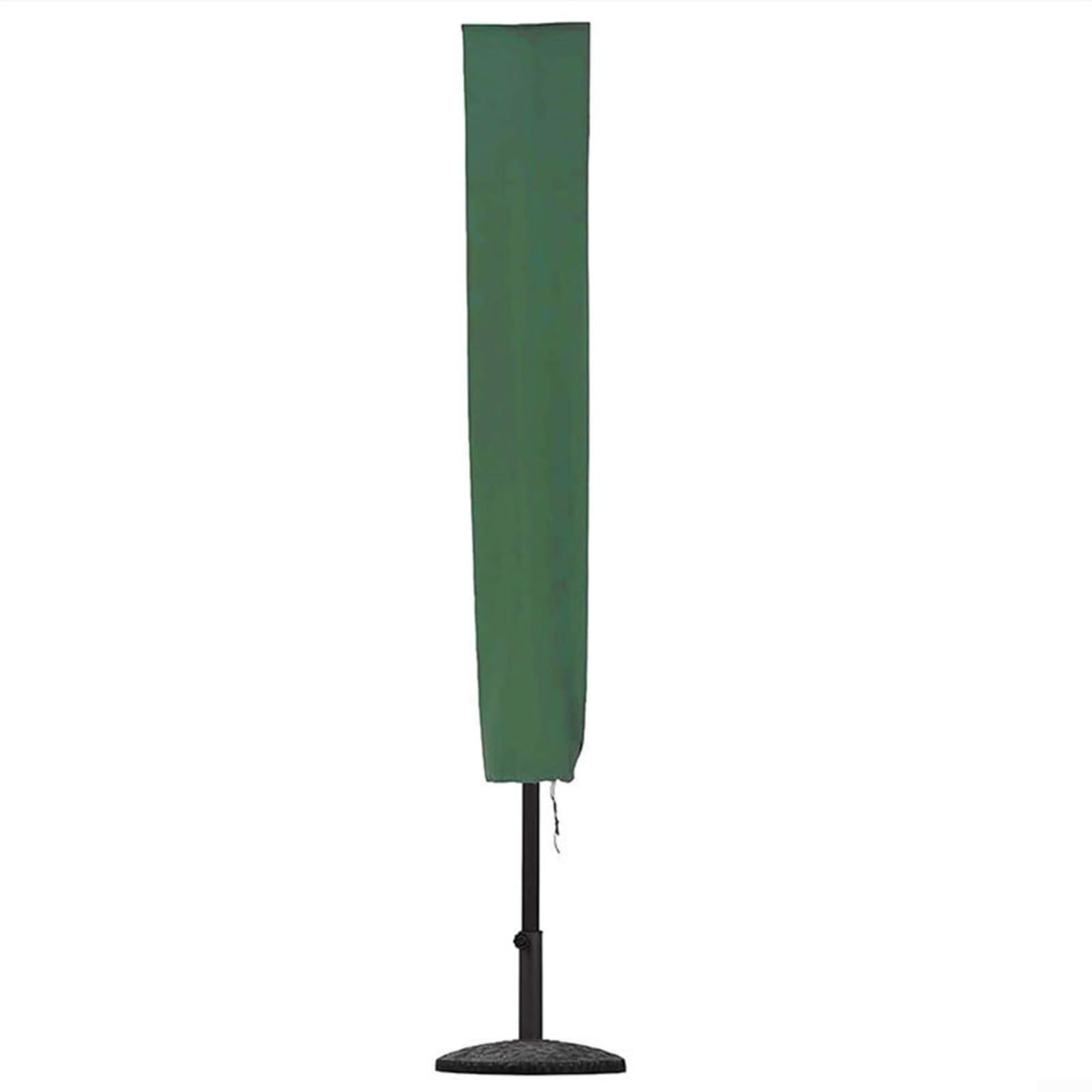 Housse de parasol Oxford 600D résistant au vent 153 x 30 cm noir