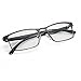 Produktbild Mode Schwarz Kurzsichtig Gläser Metall Vollbild Myopie Brille - -3.0