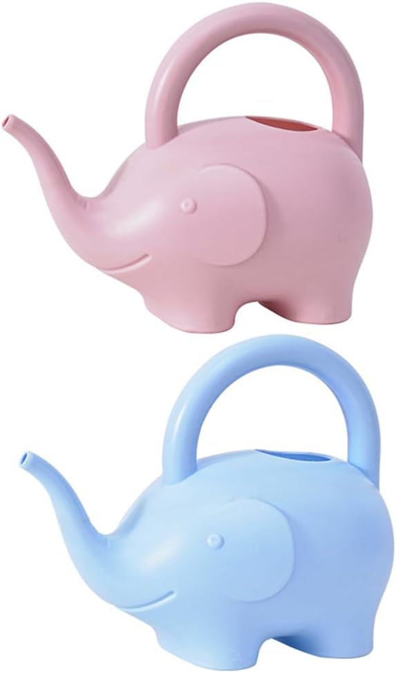 2Pcs Watering Can Plastic Watering Can Elephants Watering Pot Sprinkling Can Water Can Toy