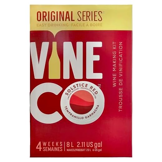 VineCo Solstice Red Tempranillo Kit