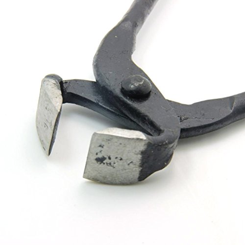 ZHONGJIUYUAN 1 taco de tacón alto para zapatos de tacón de aguja para quitar alicates de reparación de zapatos herramienta de hierro (negro)