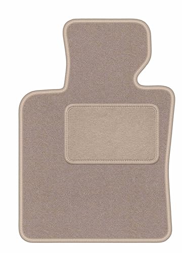 Alfombra de conductor beige adaptada para BMW 6 G32 GT alfombrilla de terciopelo