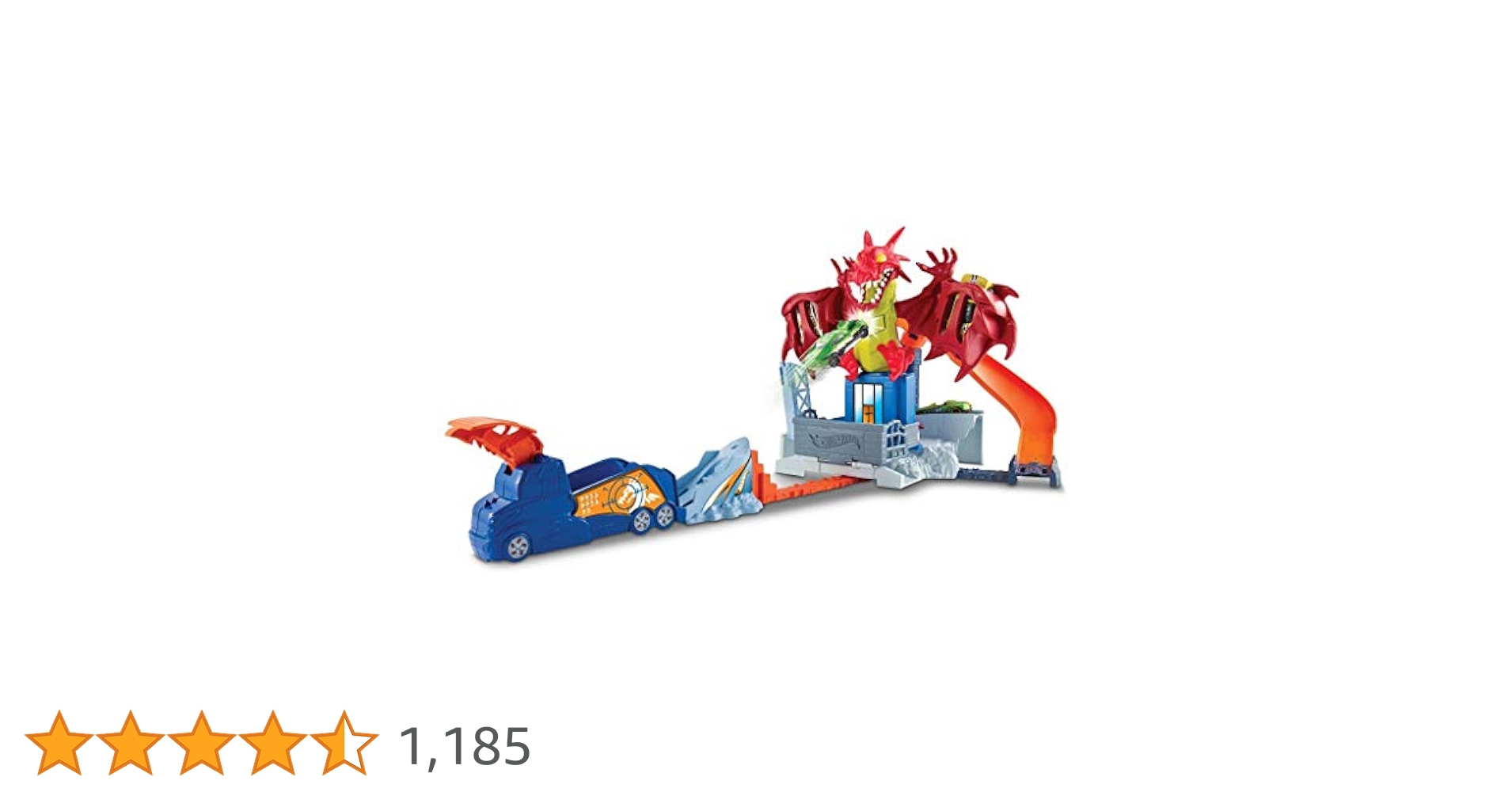 ホットウィール  ドラゴンスマッシュ ホットウィール ミニカーでドラゴン退治!ドラゴンスマッシュ