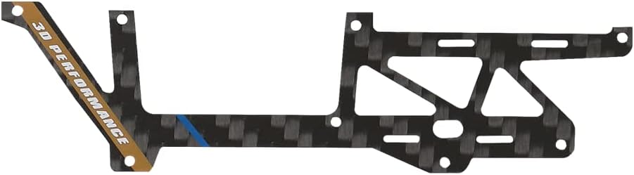 OMPHOBBY M1 EVO Helicopter Parts OSHM1214W Fuselage Left Carbon Fiber Board SetElegant White Original Replacement for OMP Hobby M1-EVO RC Helicopters Accessories Spare Part