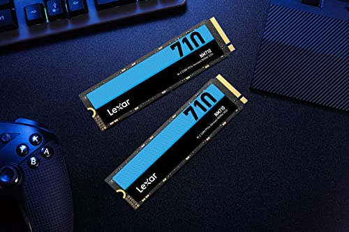 Image of Lexar NM710 1TB SSD, M.2 2280 PCIe Gen4x4 NVMe Internal SSD, Up to 5000MB /s Read, 4500MB /s Write, Internal Solid State Drive for PC, Laptop, and Gamers (LNM710X001T-RNNNG)