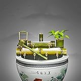repuestos fuentes canaletas RELÁJESE EN SU OASIS EN MINUTOS: El kit completo incluye bomba sumergible, tubería y fuente de bambú que puede configurar en tan solo 5 minutos.
