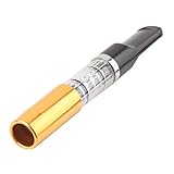 Partical charming Stone Reusable practical Clean Reduce Tar Smoke Cigarette Holder Golden Tobacco Filter