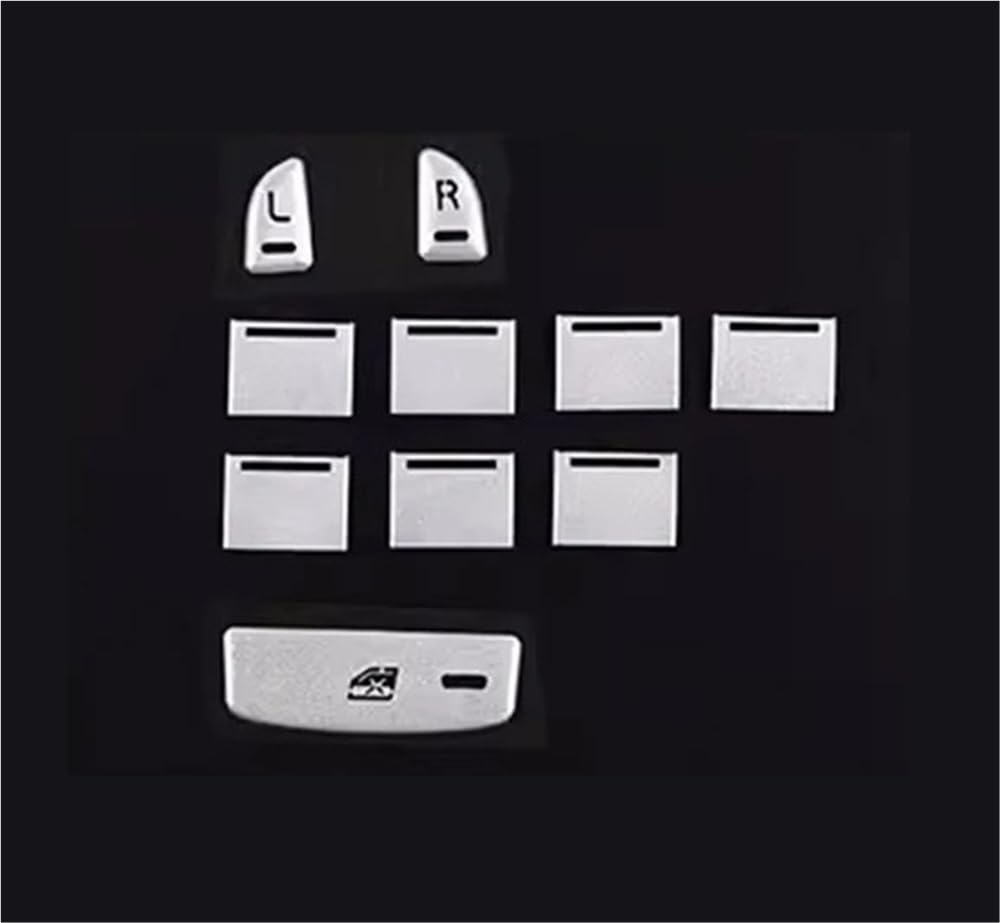 Cache-Boutons Terrain Range Rover Evoque L538 Finition Chrome Premium - 6