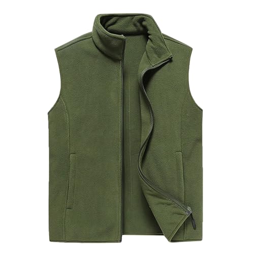 Veste polaire sans manches idéale pour la randonnée et le jardinage par temps frais