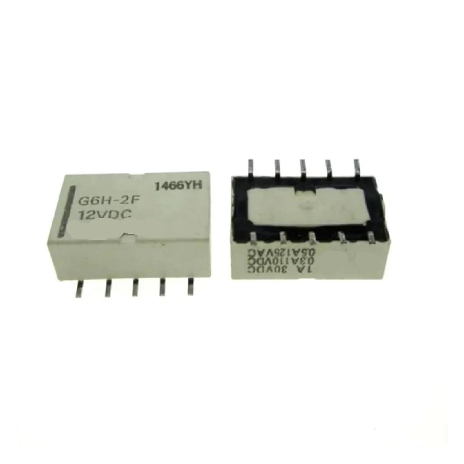 WBBAYDRFR 12V Relay G6H-2F 12VDC G6H-2F-12VDC G6H2F DC12V SOP10