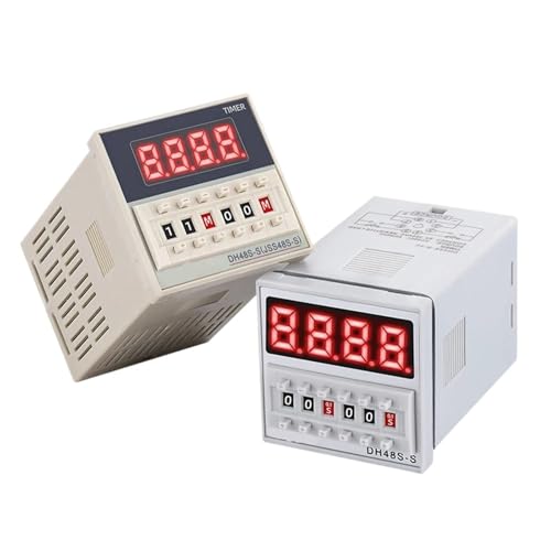 Relais temporisé DH48S-1Z temporisateur à cycle répétitif SPDT AC DC 12V