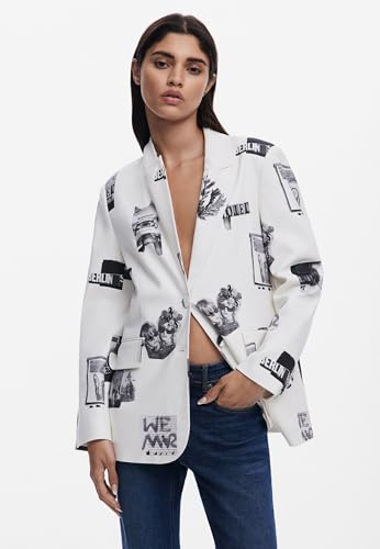 Desigual Women's Collage Blazer3
