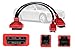 Produktbild 12+8 Security Gateway Bypass-Kabel, OBD2-Adapter, kompatibel mit FCA-Fahrzeugen einschließlich Chrysler, Dodge, Jeep, Ram ab 2018, funktioniert mit Autel-Scannern und Diagnose-Apps