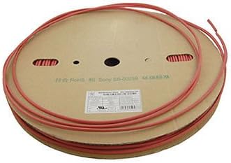 Red 4.5mm x 100 Meters Heat Shrinkable Tubing Tube Roll