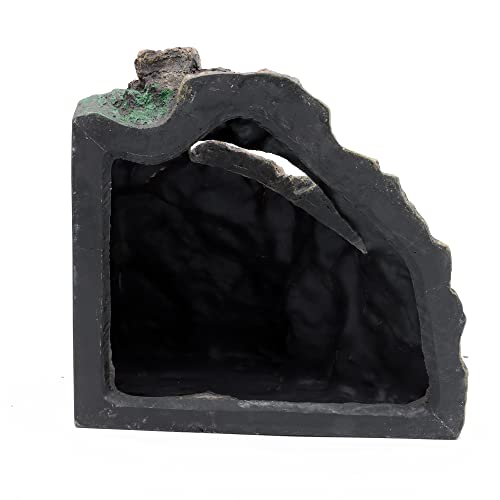 image for JIHAQUA Bearded Dragon Tank Accessories Extra Large Reptile Hideouts C