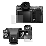 メディアカバーマーケット 保護フィルム 互換品 FUJIFILM GFX100 II [ 液晶用 サブ用 2枚セット ] 用 液晶保護 フィルム ARクリスタルプロ 低反射 指紋防止