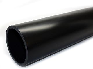 VENTRAL DWV Drain Pipe - Black ABS Custom Size and Length 3" (3.0) Inch 3" x 7' Feet