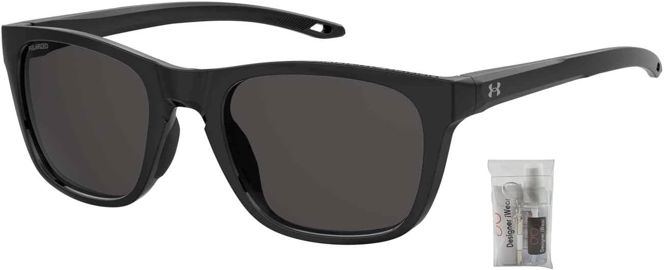 Under Armour Raid UA0013/G/S Rectangular Sunglasses for Men for Women +BUNDLE with ACCESSORY EYEWEAR KIT - Image 2