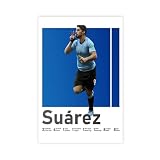 YACJZDD Luis Suarez Leinwand-Poster, Wandkunst, Dekordruck, 