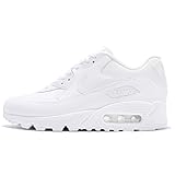  Nike Damen WMNS AIR MAX 90 LEA Traillaufschuhe, Weiß (White/White-White 101), 42 EU