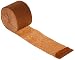 81ft Brown Crepe Paper Streamers