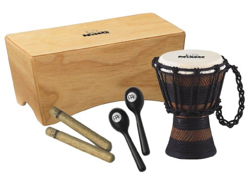 Bongo Tambour pouce Meinl Percussion PERC-SET2 set d'instruments de rythme