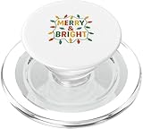 Photo Gallery grafica merry & bright christmas lights popsockets popgrip per magsafe Photo Gallery grafica merry & bright christmas lights popsockets popgrip per magsafe