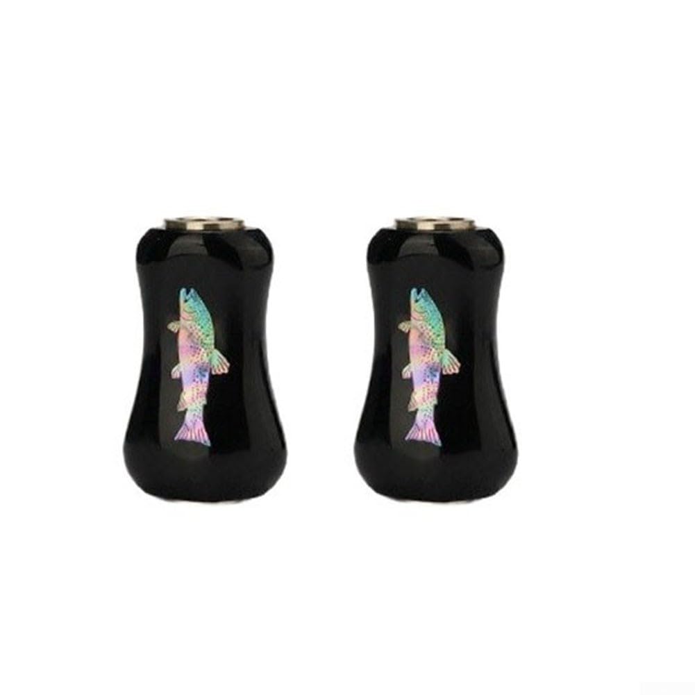 Impugnatura da pesca con finitura laccata, 4 mm, per mulinelli 500-3000 | Rivestimento in lacca grezza, consistenza liscia, adatta a bobine da 500-3000, foro da 4 mm, compatibile con colata