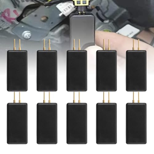 10 Pcs SRS Auto Car Emulator Fault Finding Diagnostic Maintenance and Repair Tool Universal Car Inspection Tool for SUV Truck
