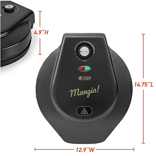 Commercial Chef Chqp12R 12 Inch Countertop Pizza Maker #TOP6