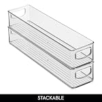 iDesign Slim Storage Bin Organizer, Extra Long Narrow - Image 5
