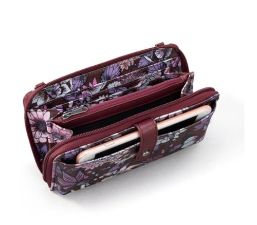 Image of Sakroots Smartphone Crossbody Purse - Women's Cellphone Bag & Wallet For Everyday - Convertible Wristlet With Zipper