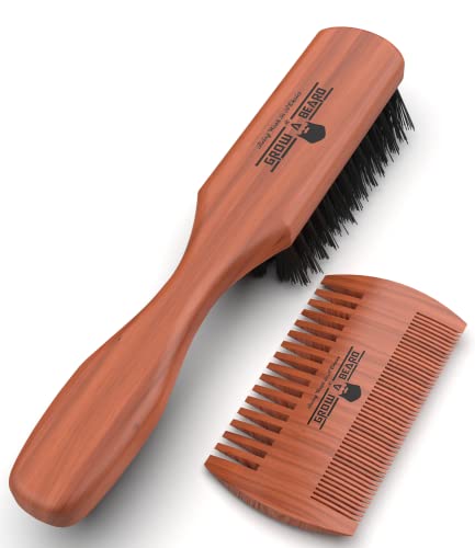 Grow Alpha Beard Hair Brush & Comb