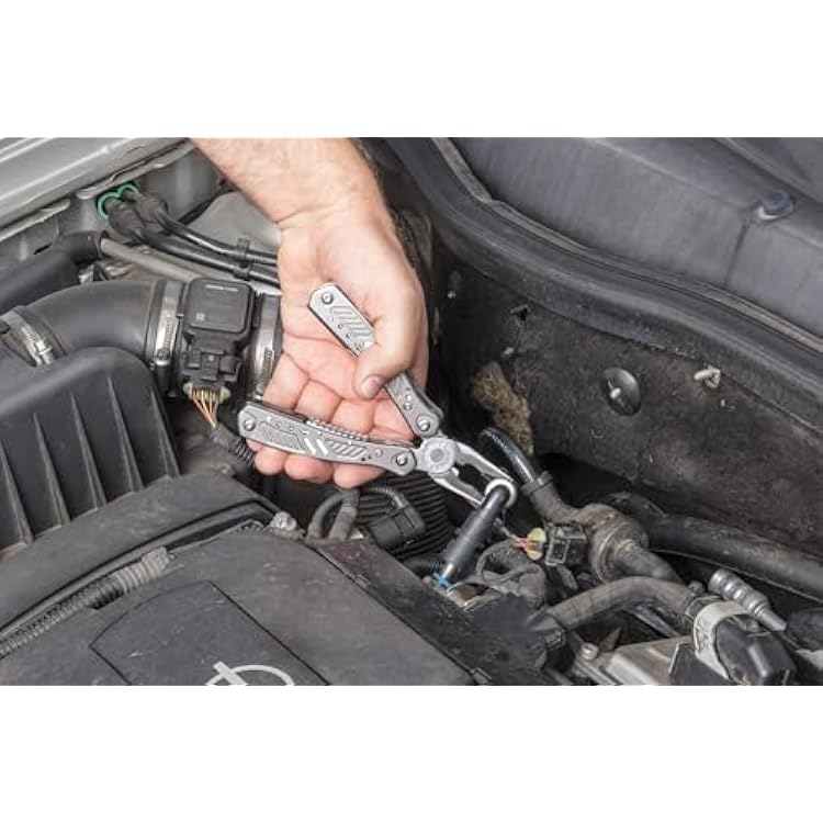 wolfcraft Multi Tool I 4080000 I Folding 13-in-1 Tool