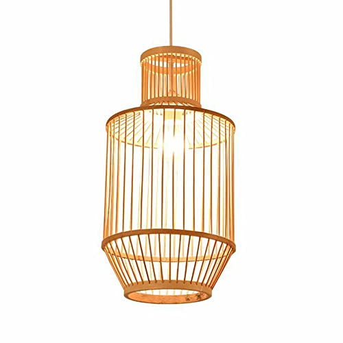 Luminaire ovale en osier pour éclairage tamisé sans éblouissement suspension