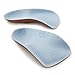 Birkenstock 3/4 Length Heeled Footbed Insole - Size 40, Blue