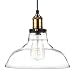 Newhouse Lighting GHPENKIT Rustic Vintage Edison Style 1-Light Pendant Glass Hanging Light Kit