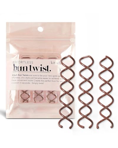 Kitsch Spiral Bobby Pins for Girls and Women -...