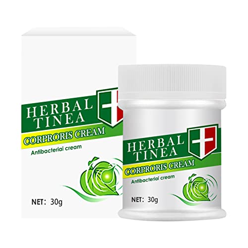 Crema Tinea Corporis Herbal, Crema Corporal Tinea, Tratamiento Tinea Versicolor, Ungüento Anti-Prurito para la Tiña y Alivio de la Piel de Tinea (1 unidad) Cover