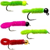Outdoor Planet 12 Pieces Top Rating Dry/Nymph/Streamer Fly Fishing Flies Trout Fly Assortment