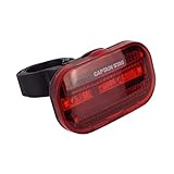 【Amazon.co.jp 限定】 キャプテンスタッグ(CAPTAIN STAG) 自転車 テールライト セーフティーライト リアライト 5LED Y-7358 レッド 幅60×高さ36×奥行27mm