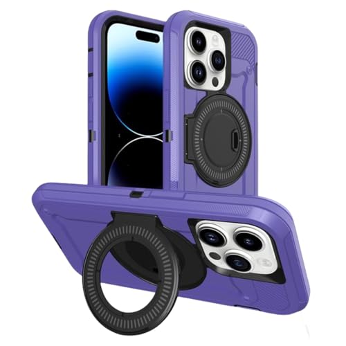Coque antichoc iPhone 14 Pro Max violette : le style et la béquille pour vos vidéos