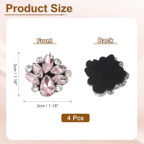 Écussons faits à la main anti-usure pour customiser pull en strass