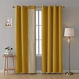 Esta cortina con revestimiento de plata con aislamiento térmico se puede utilizar para ventanas de dormitorios, oficinas y salas de estar.