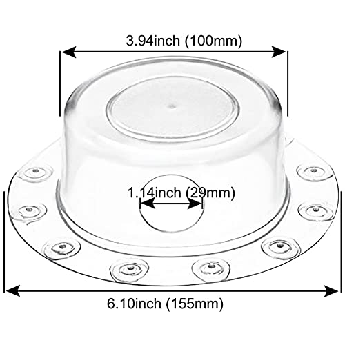Badewannen Überlauf Abdeckung für Tiefe Wasser-Bäder, tiefer Bad-Abfluss-Abdeckung fügt Zoll des Wanne Wassers für Wärmer und Bequeme Dusche hinzu