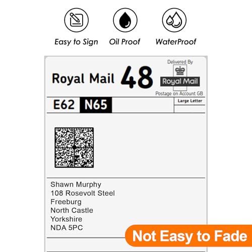 iSOUL 4X6 Direct Thermal Printer Labels Roll 100mm x 150mm 500 White Permanent Adhesive Shipping Labels Rolls Compatible for Zebra, MUNBYN Printers to use on Ebay, Amazon, Royal Mail Label - Image 7